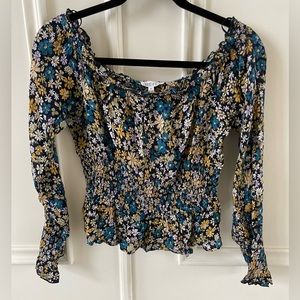 Patrons of Peace Ruffle Blouse.